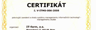 Certifikace IT služeb